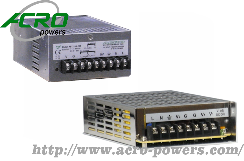 din rail power supplies, New models of switching power supplies